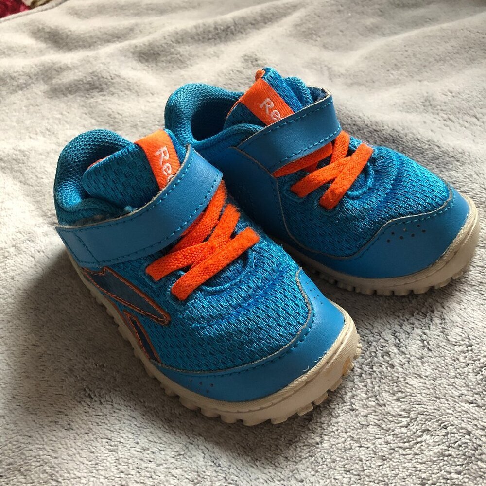 REEBOK Ventureflex Stride II Toddler First Walker Sneakers Kids US 5 Bright